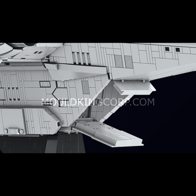 Mould King 21023 Razor Crest Starship Model Building Set | 5,018 PCS