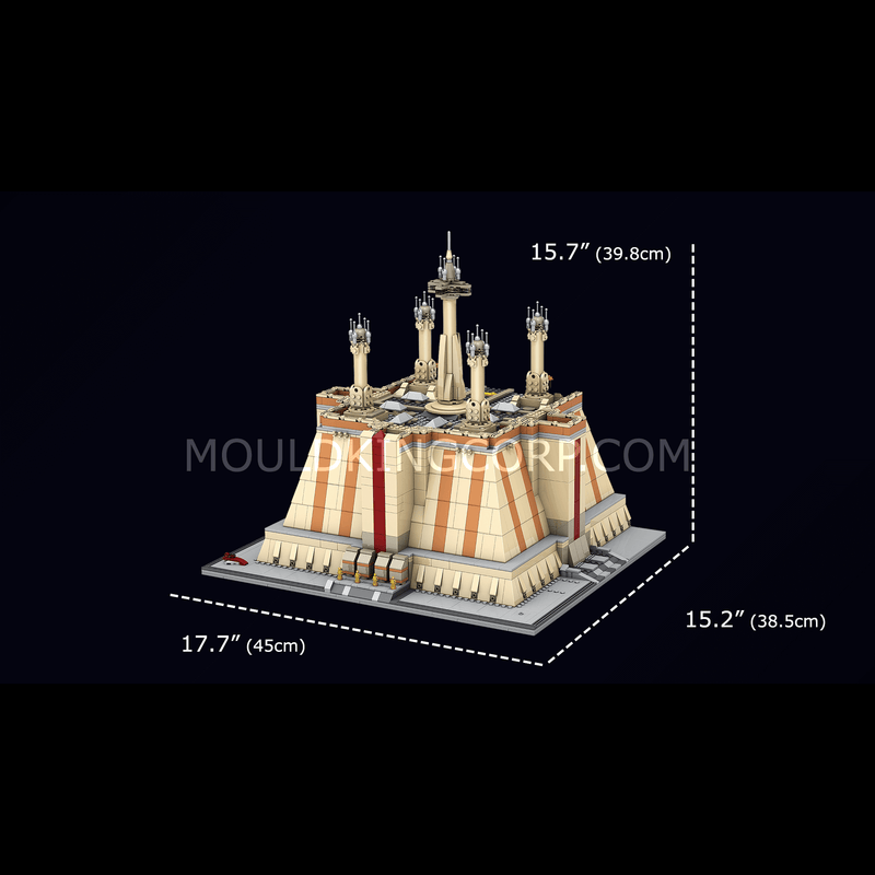 Mould King 21036 Jedi Temple Building Set | 3,745 PCS