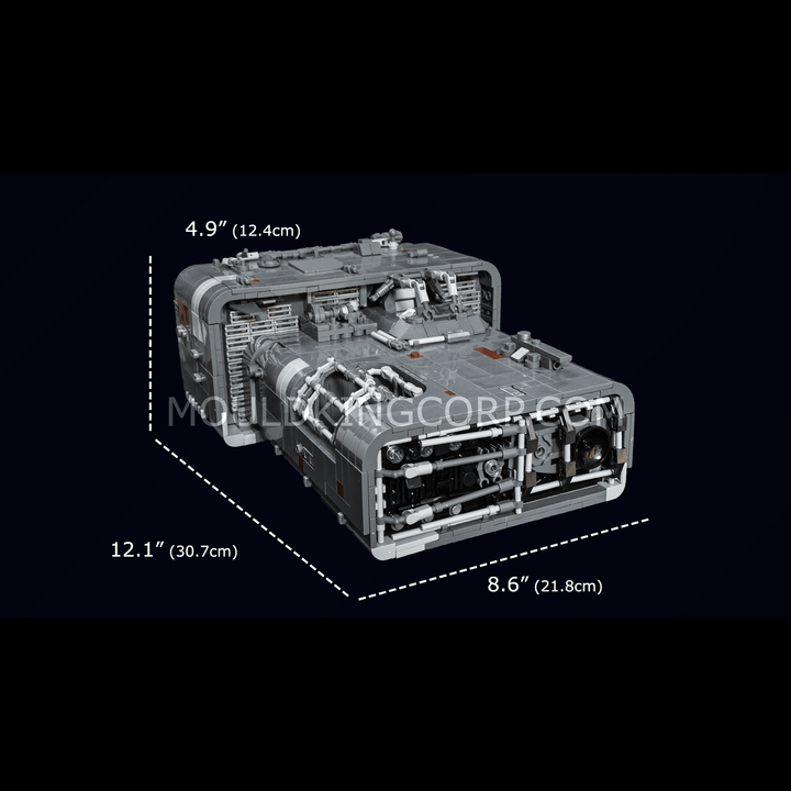 Mould King 21061 A-A4B Landspeeder Ensemble de construction de grand vaisseau spatial | 3 018 pièces