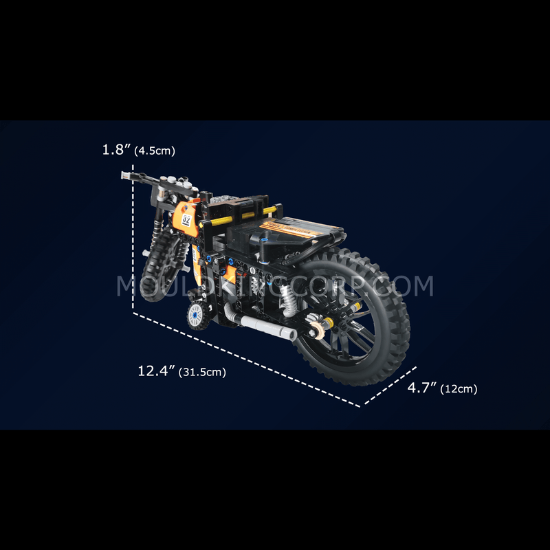 Mould King 23005 RC Racing Motorcycle Building Kit 383 PCS