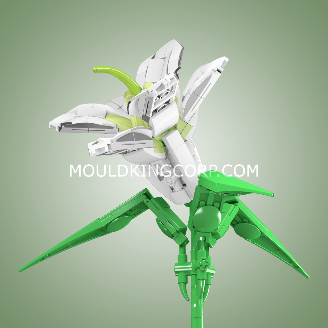 Mould King 24001 Lilienblüten-Kunstbausatz | 178 Teile