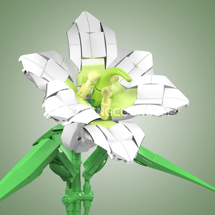 Mould King 24001 Lilienblüten-Kunstbausatz | 178 Teile
