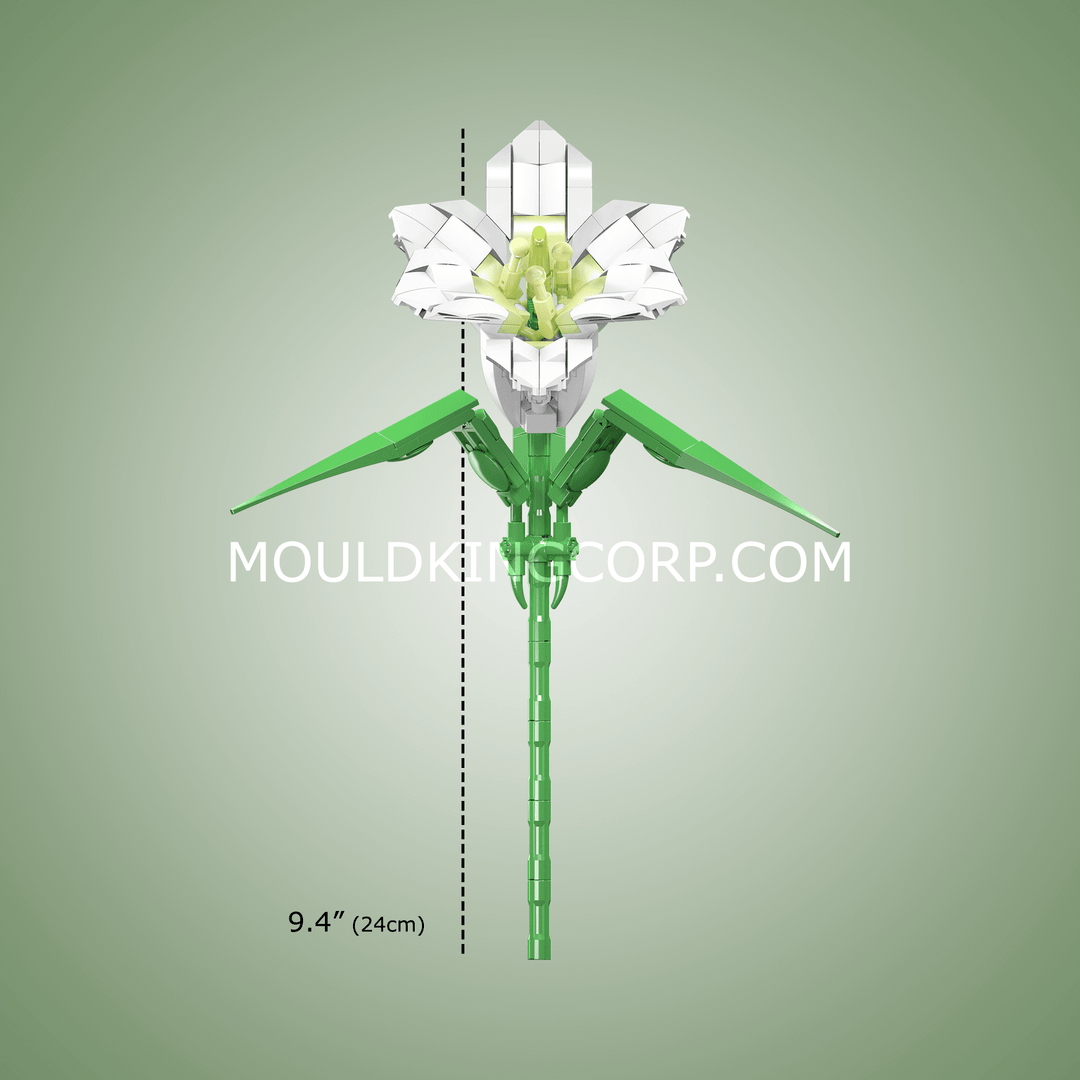 Mould King 24001 Lilienblüten-Kunstbausatz | 178 Teile