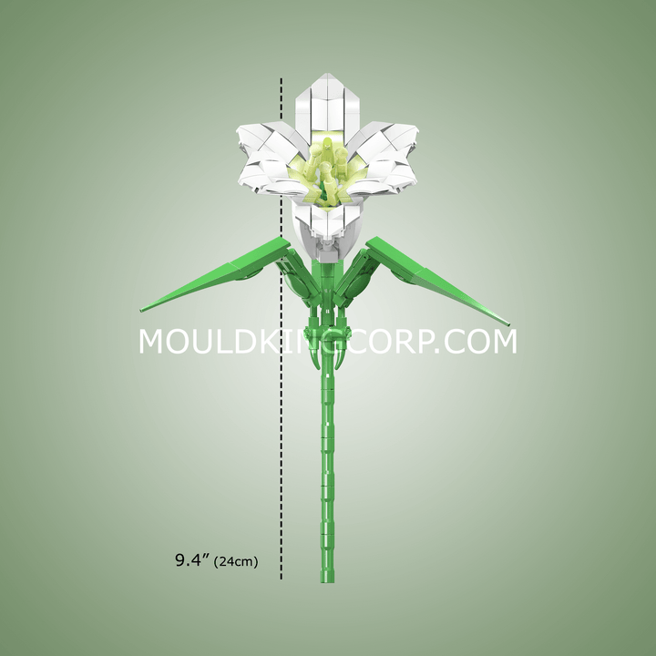 Mould King 24001 Lilienblüten-Kunstbausatz | 178 Teile