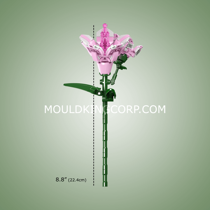 Mould King 24002 Rhododendron-Blumen-Bausatz | 132 Teile