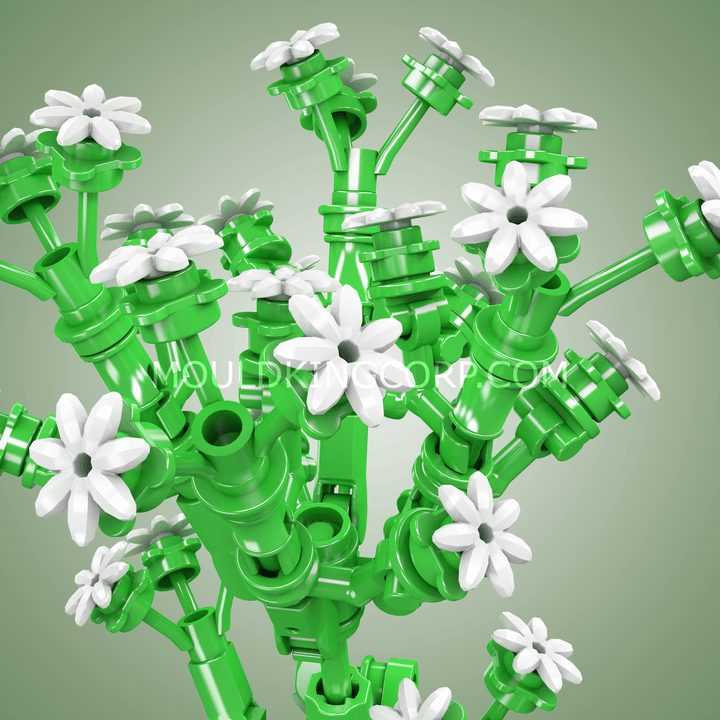 Mould King 24004 Babysbreath Blumendekor-Bausatz | 144 Teile