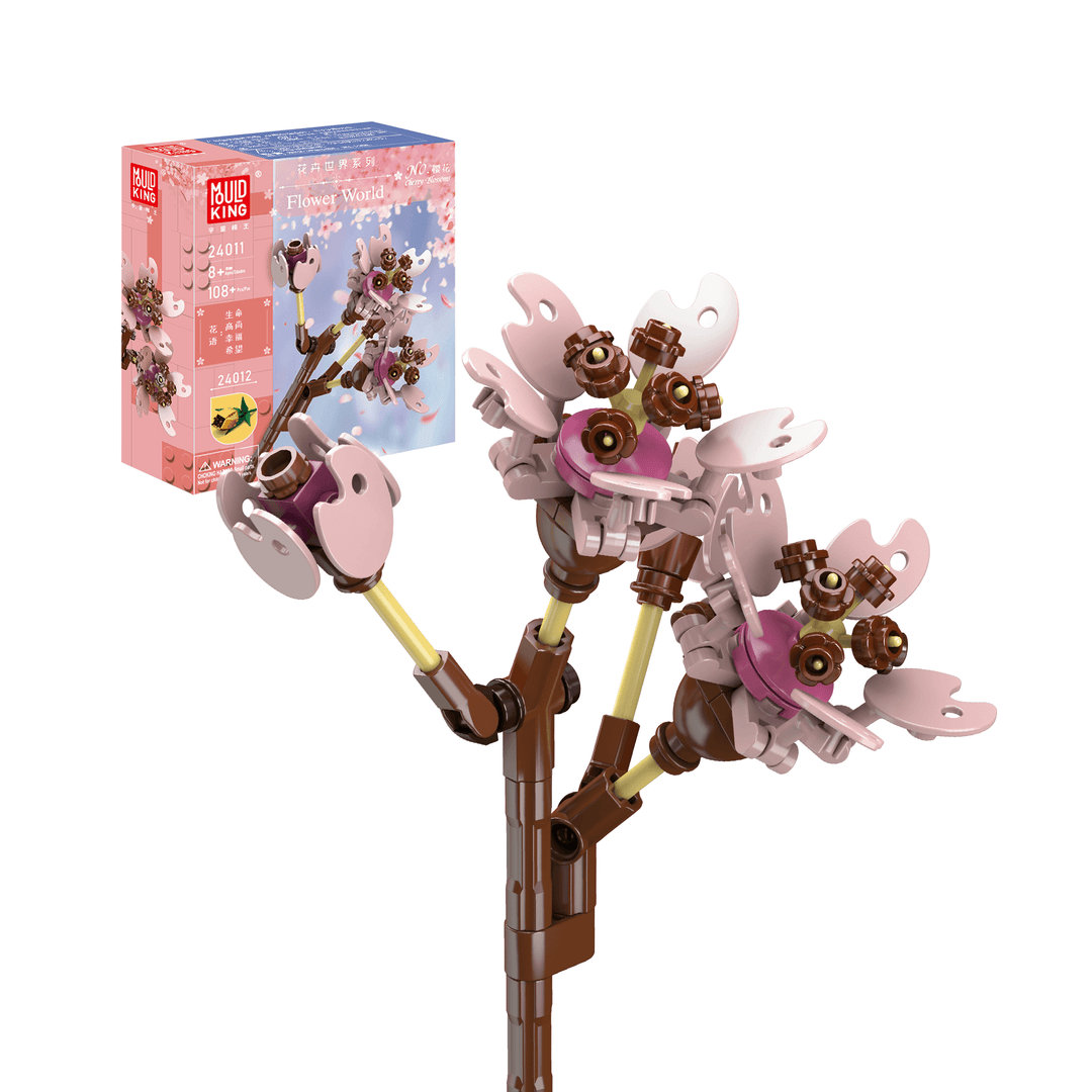 Mould King 24011 Kirschblüten-Kunstbausatz | 108 Teile