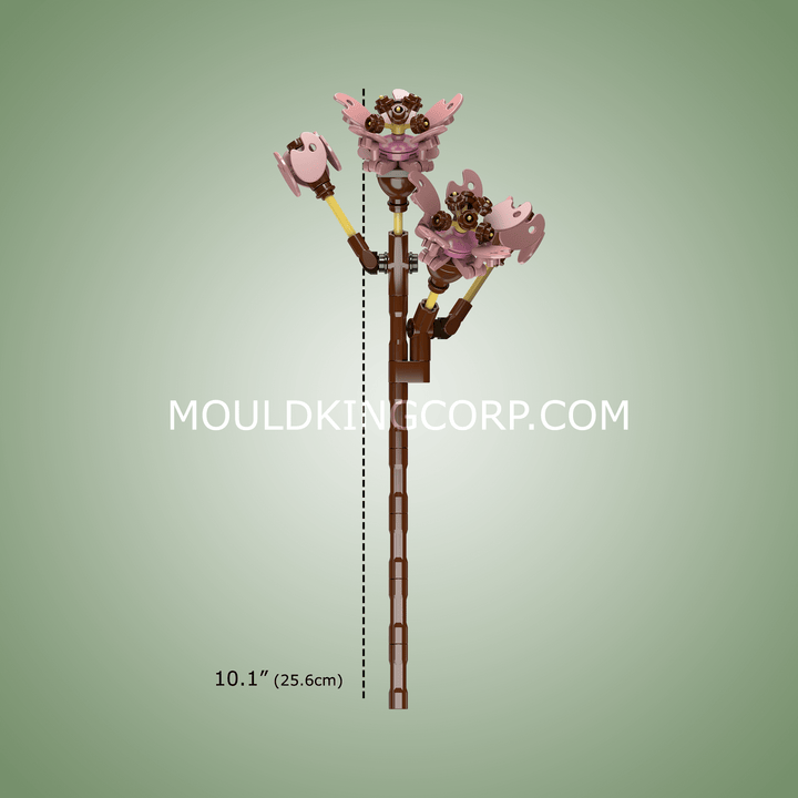 Mould King 24011 Kirschblüten-Kunstbausatz | 108 Teile