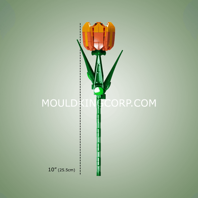 Mould King 24013 Tulip Flower Artifical Building Set | 132 PCS