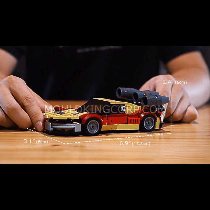 Mould King 27017 Aland Airship Landspeeder Modèle de voiture à construire | 302 pièces