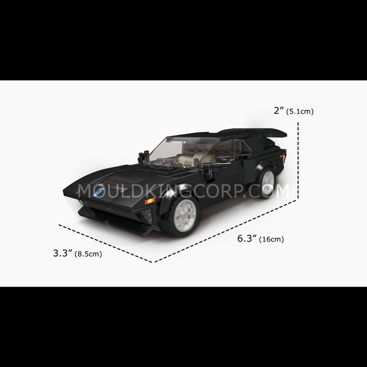 Mould King 27032 Kit de modèle de voiture de sport GTS-5 | 305 pièces