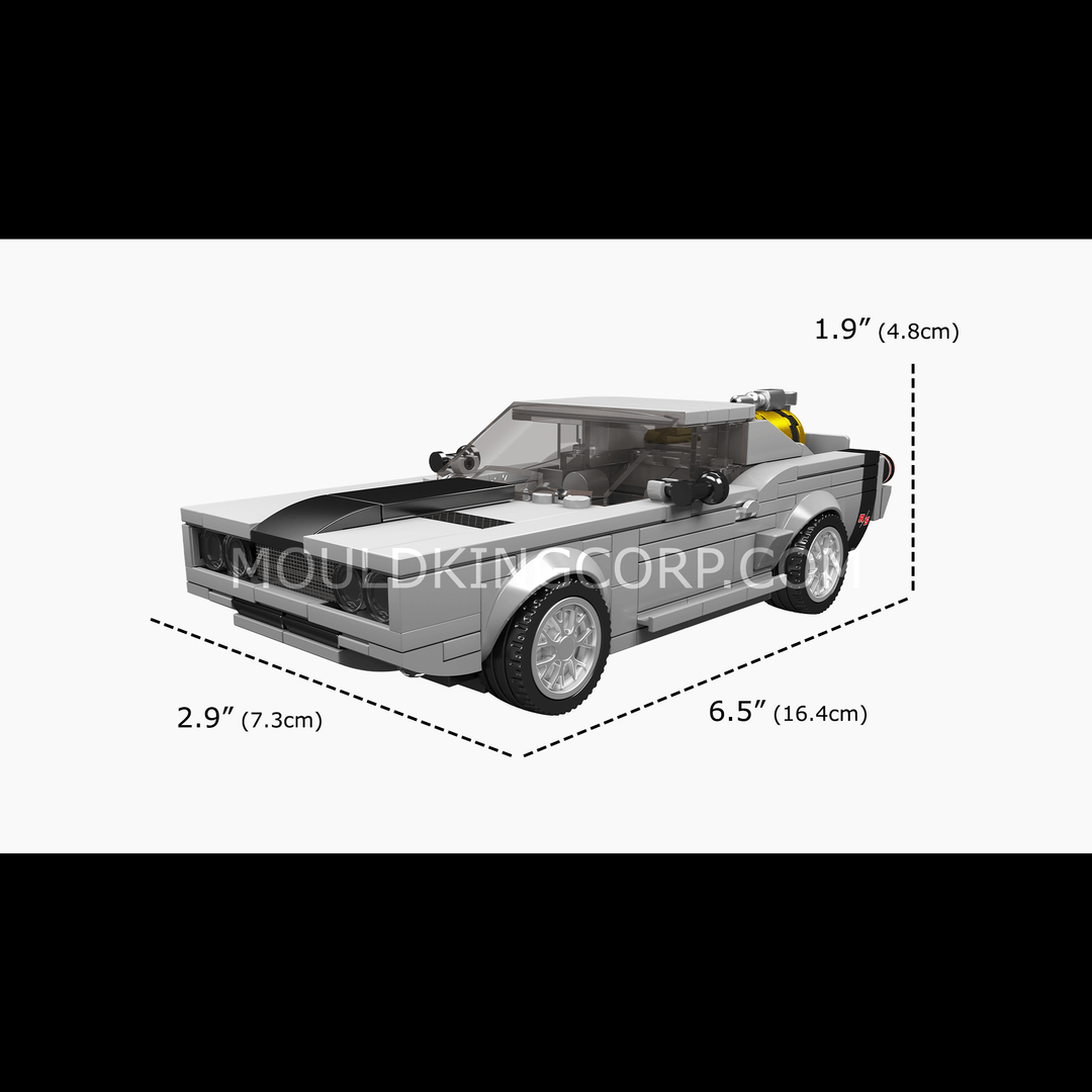 MOULD KING 27035 Charger Muscle Car Modellbausatz | 355 PCS