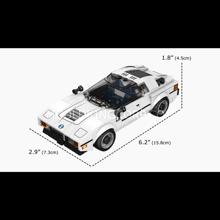 MOULD KING 27036 M1 Sports Car Model Building Set | 342 PCS